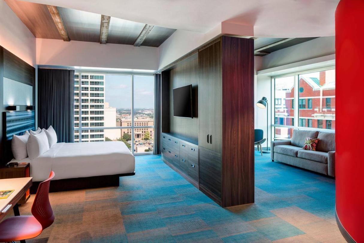 Aloft Fort Worth Downtown Eksteriør billede